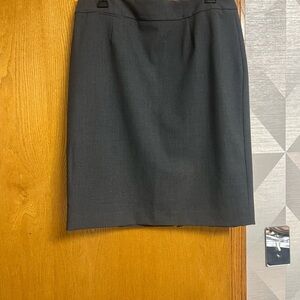 Calvin Klein Charcoal A-Line Skirt